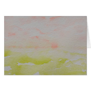 Paysage Impressionniste Rose Et Vert