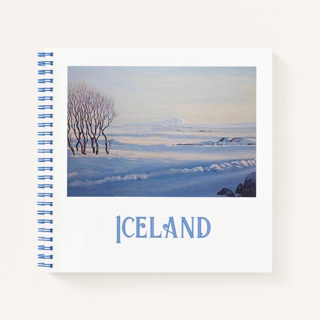 Paysage islandais par Carnet Pola.B.Alex (Devant)