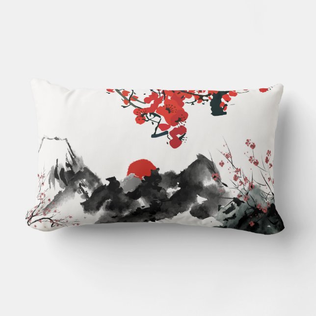 Paysage japonais Oreiller (Recto)