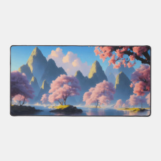 paysage lacustre de sakura