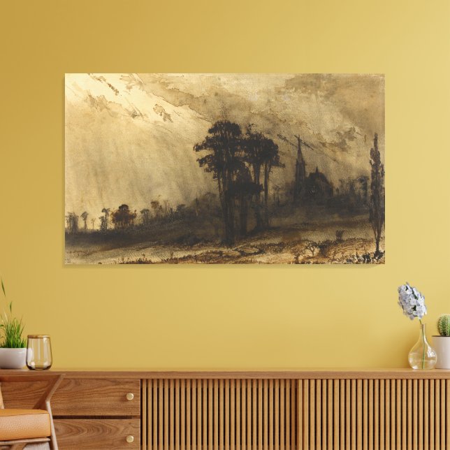 Paysage Leinwanddruck (Insitu (Wohnzimmer))