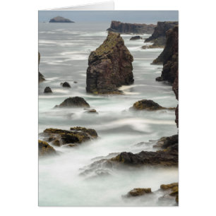 Paysage marin et stacks, Shetland