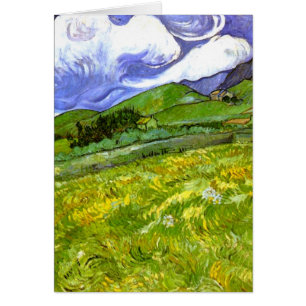 Paysage montagneux Van Gogh Art