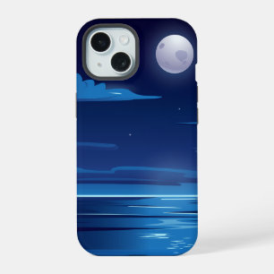 Paysage nocturne avec mer