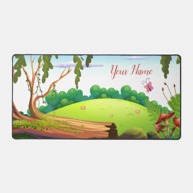 Paysage pastoral Blossom paisible Serene (Recto)
