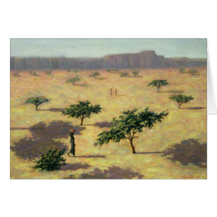 Paysage sahélien Mali 1991