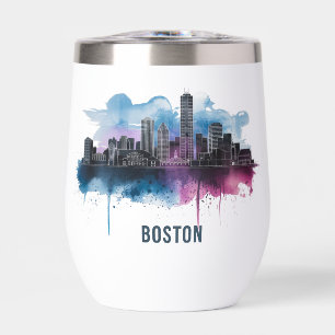 Paysage urbain de la ville de Boston, paysage urba