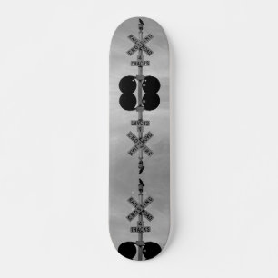 Paysage urbain rustique en attente de skateboard 3