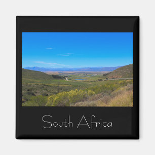 Paysage viticole Afrique du Sud SA Magnet