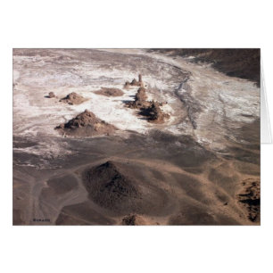 Paysage volcanique et sel