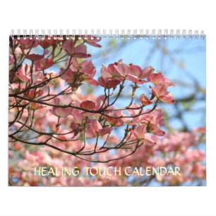 Paysages floraux de ciel de CALENDRIER CURATIF de