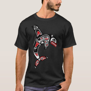 Pazifik Nordwest Haida Orca T-Shirt