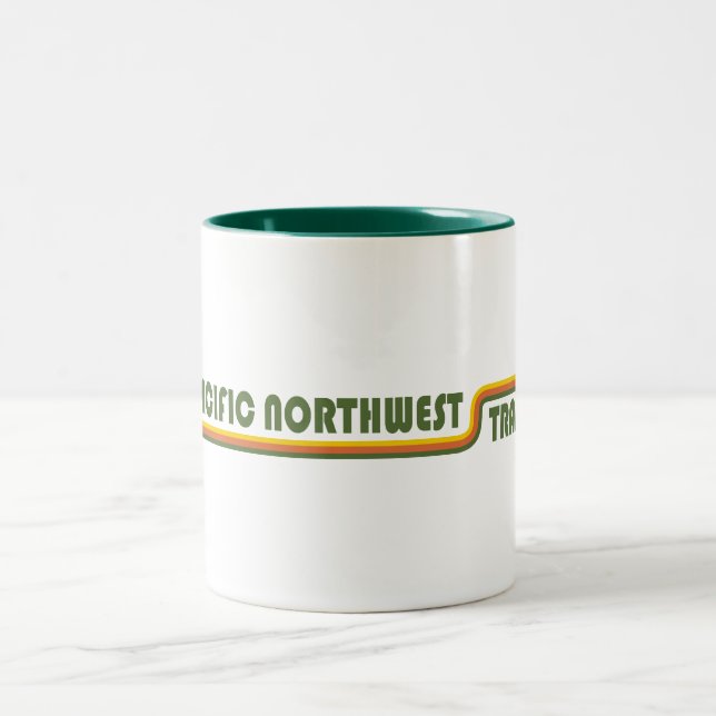 Pazifik Nordwestweg Zweifarbige Tasse (Mittel)