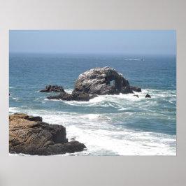 Pazifik, San Francisco, CA Poster