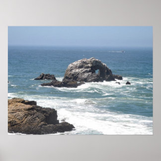 Pazifik, San Francisco, CA Poster