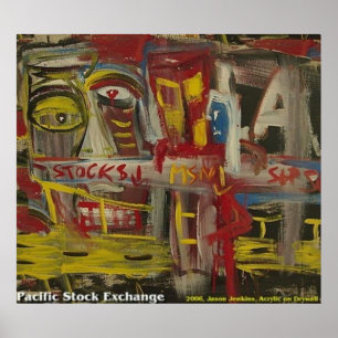 Pazifikbörse Poster