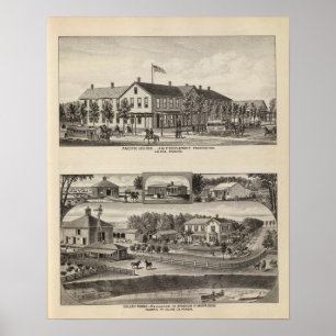 Pazifikhaus, Salina Valley Farm, Kansas Poster