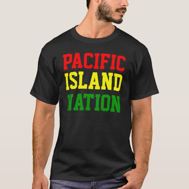 Pazifikinsel-Nation T-Shirt (Vorderseite)