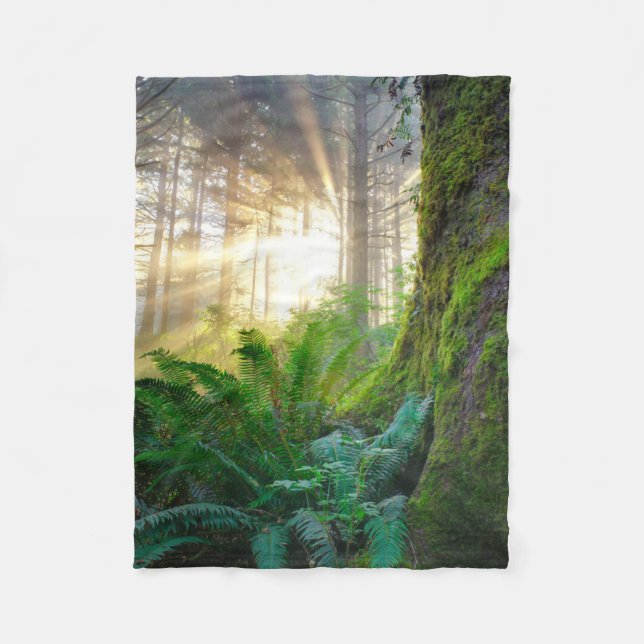 Pazifikküstenwald, Oregon Fleecedecke (Vorderseite)
