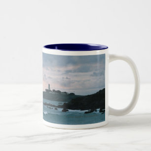 Pazifische Leuchtturm-Tasse Zweifarbige Tasse