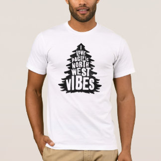 Pazifische NordwestSchwingungen T-Shirt