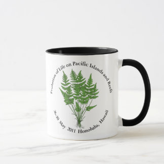 Pazifische Sitzung-DoppelTasse Tasse