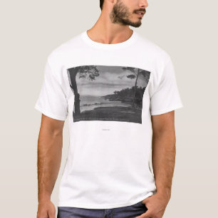 Pazifische Waldung, CA - Pebble Beach auf 17 Meile T-Shirt
