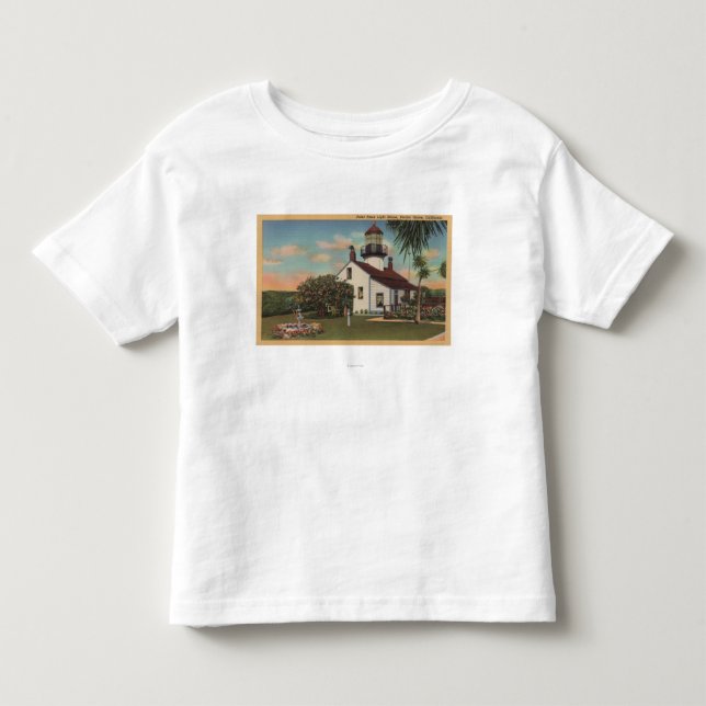 Pazifische Waldung, CA - Punkt Pinos helles Kleinkind T-shirt (Vorderseite)