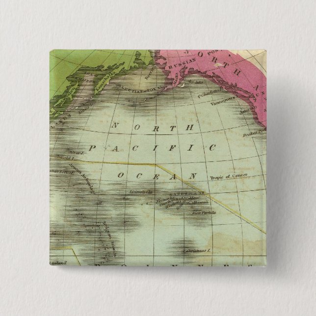 Pazifischer Ozean 6 Button (Vorderseite)