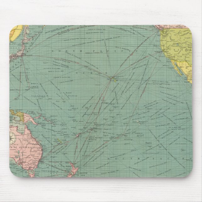 Pazifischer Ozean 9 Mousepad (Vorne)