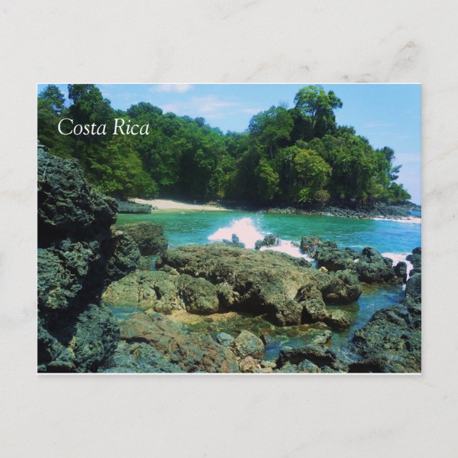 Pazifischer Ozean - Costa Rica Postkarte (Vorderseite)
