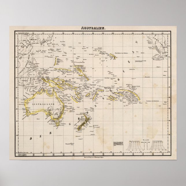 Pazifischer Ozean Poster (Vorne)