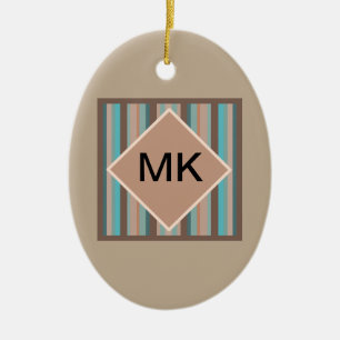 Pazifischer Ozean Streifen Keramikornament