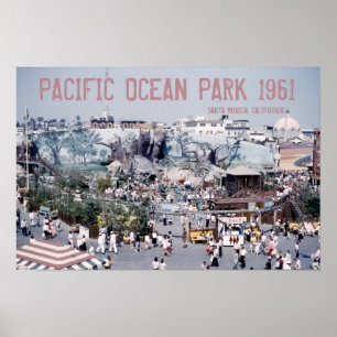 Pazifischer Ozeanpark Poster