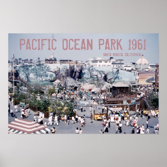 Pazifischer Ozeanpark Poster (Vorne)