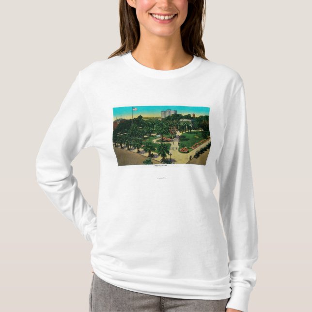 Pazifischer Park in Long Beach, Kalifornien T-Shirt (Vorderseite)