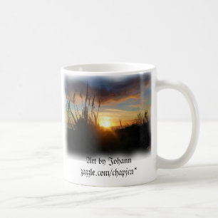 Pazifischer Waldungs-Sonnenuntergang Kaffeetasse