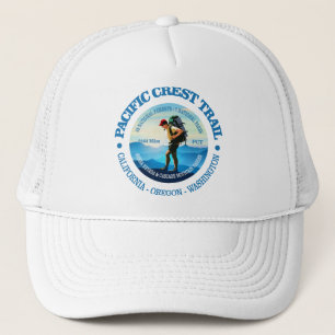 Pazifischer Wappen-Pfad (Hiker C) Truckerkappe
