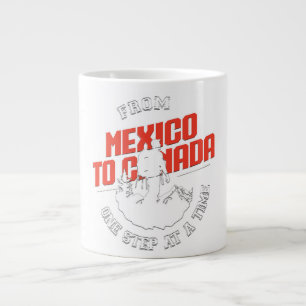 Pazifischer Wappen-Pfad (PCT) Jumbo-Tasse