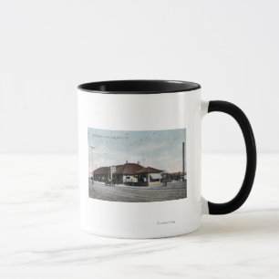 Pazifisches elektrisches Bahndepot Tasse