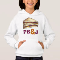PB&J Peanut Butter und Jelly Sandwich Sweatshirt