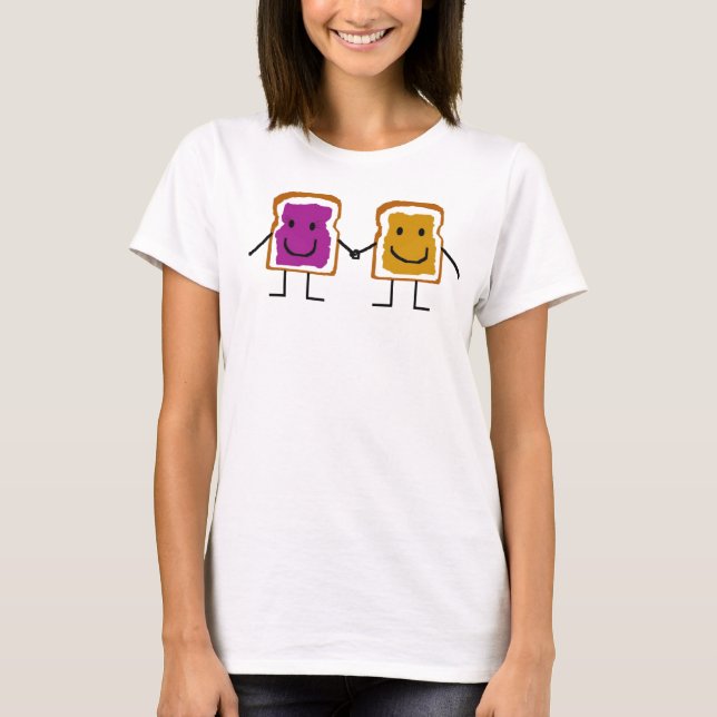 Pb u. J T-Shirt (Vorderseite)