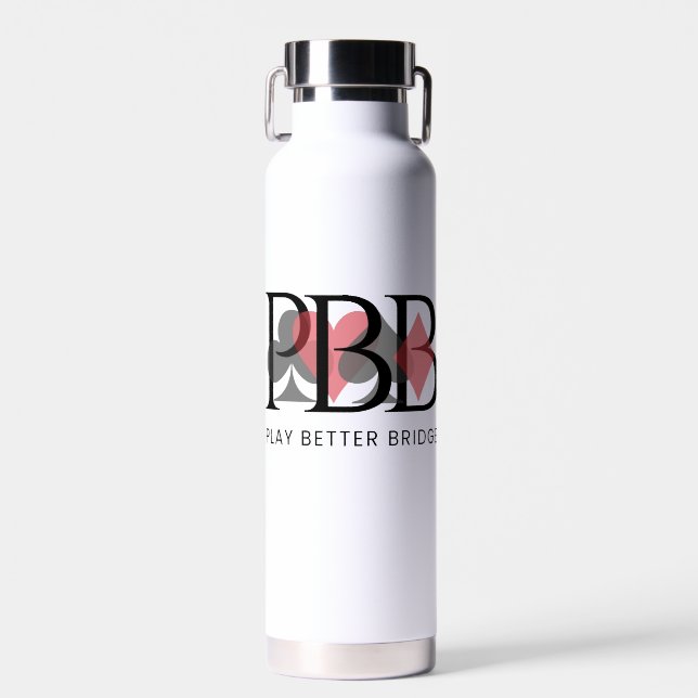 PBB Isolierte Wasserflasche - Rot Trinkflasche (Vorne)