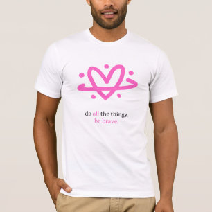 PBB: Tu Alles T-Shirt (Weiß/Rosa)