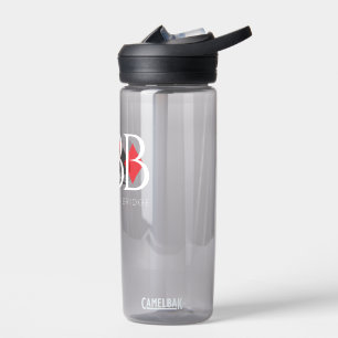PBB Wasserflasche - Klar Rot Trinkflasche