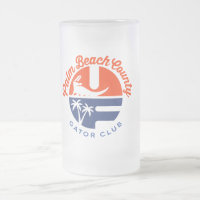 PBC Gator Club® mattierte Bier-Tasse
