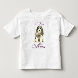 PBGV Herz-Mama Kleinkind T-shirt