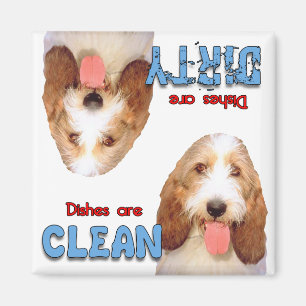 PBGV Hundeliebhaber-Spülmaschinen-Magnet Magnet