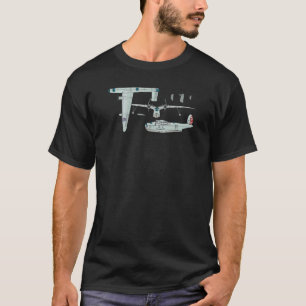 PBM Mariner American WW2 Flying Boat Diagramm T-Shirt