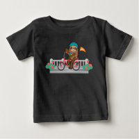PBOT Sloth Bike Babytee